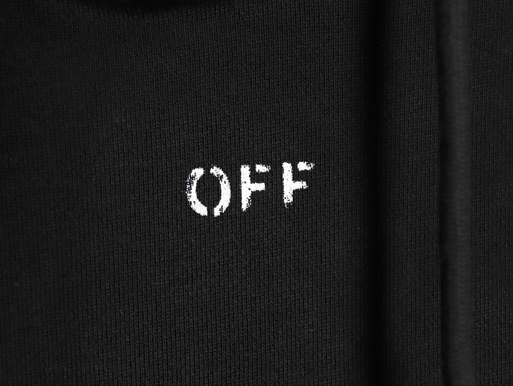 Off White Moon Arrow Planet Hoodie