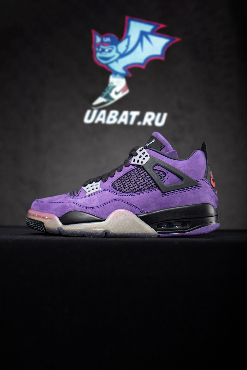 Jordan 4 Retro Travis Scott Purple (Friends and Family)