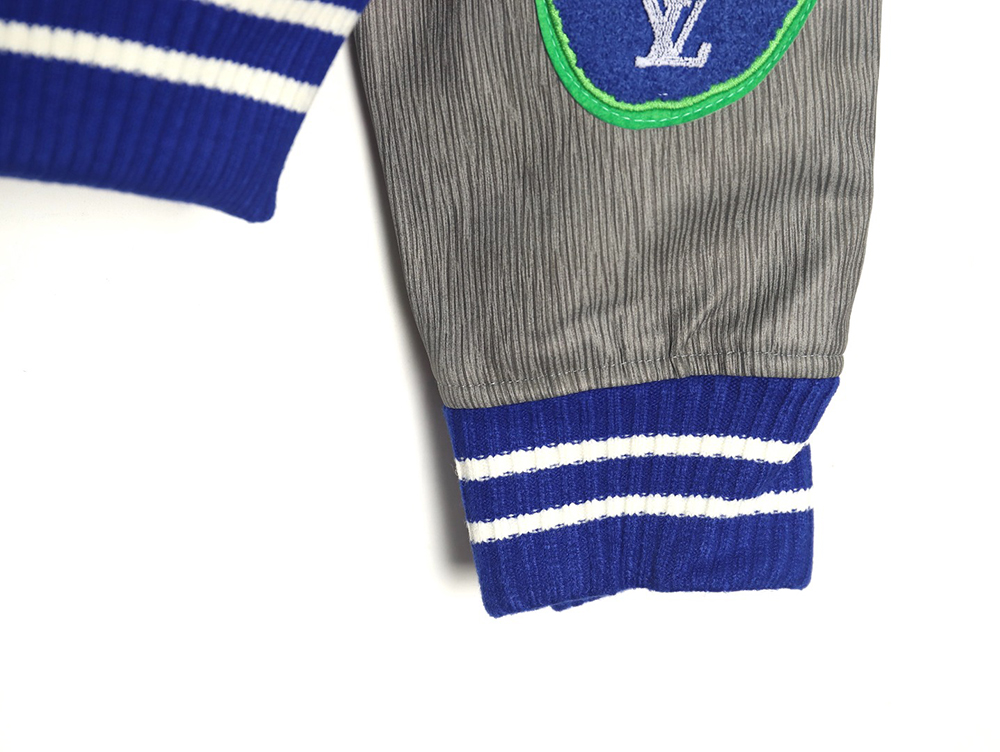 Louis Vuitton Klein Blue Earth Baseball Jacket