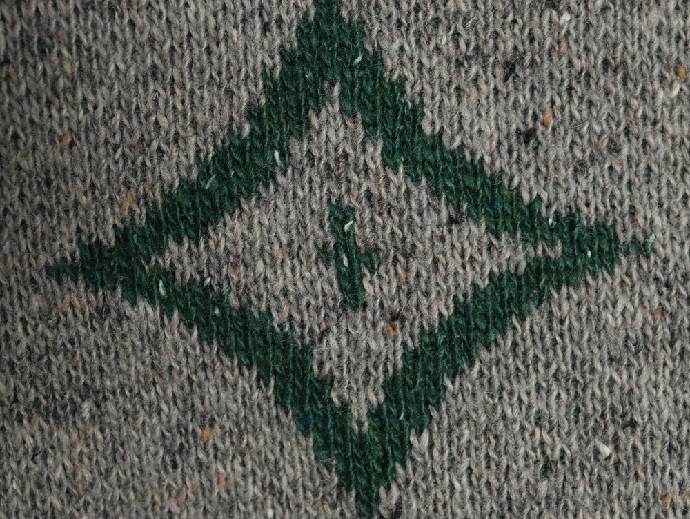 Louis Vuitton all over logo jacquard crewneck sweater TSK1