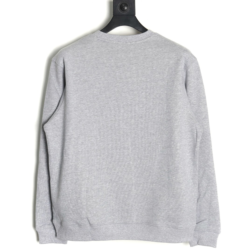 Prada embroidered logo crewneck sweatshirt TSK1