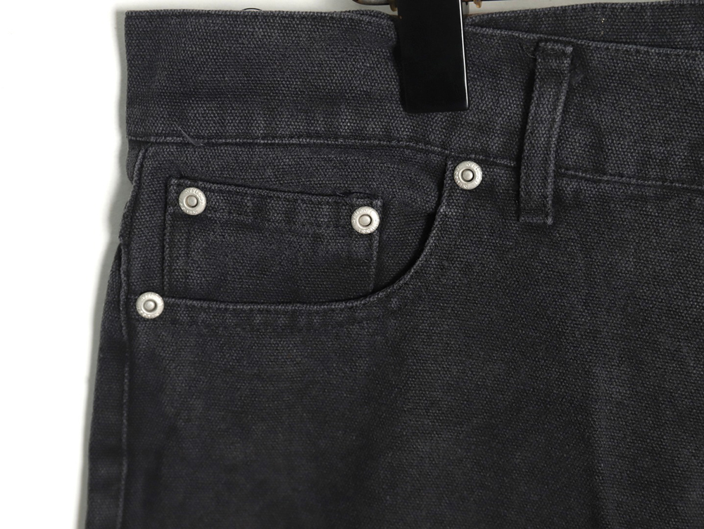 Stussy Black Eight Embroidered Washed Jeans TSK1