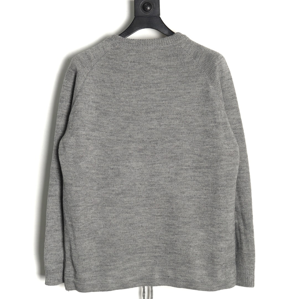 Celine embroidered logo crew neck sweater