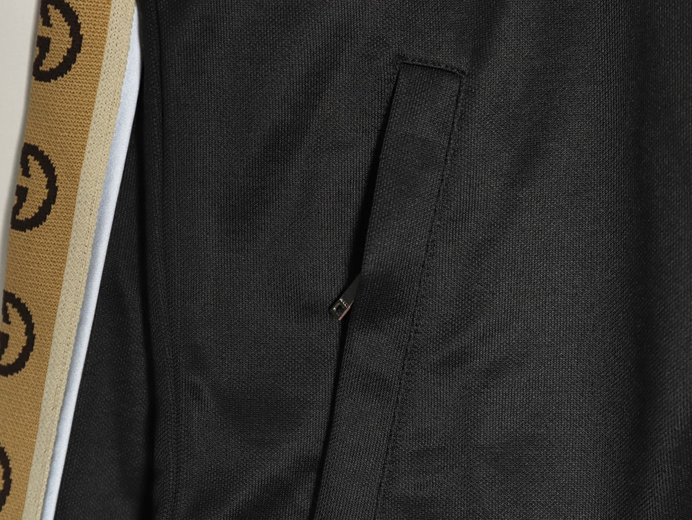 Gucci classic side double G reflective tape jacket