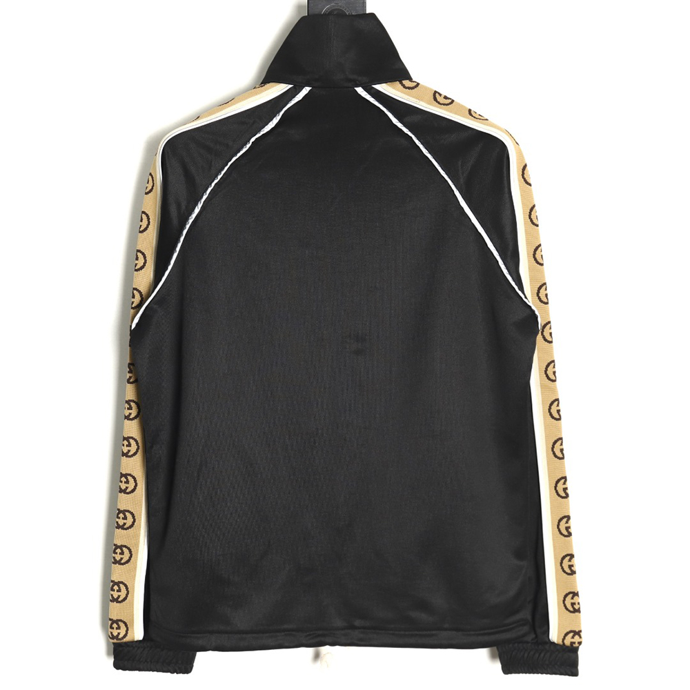 Gucci classic side double G reflective tape jacket