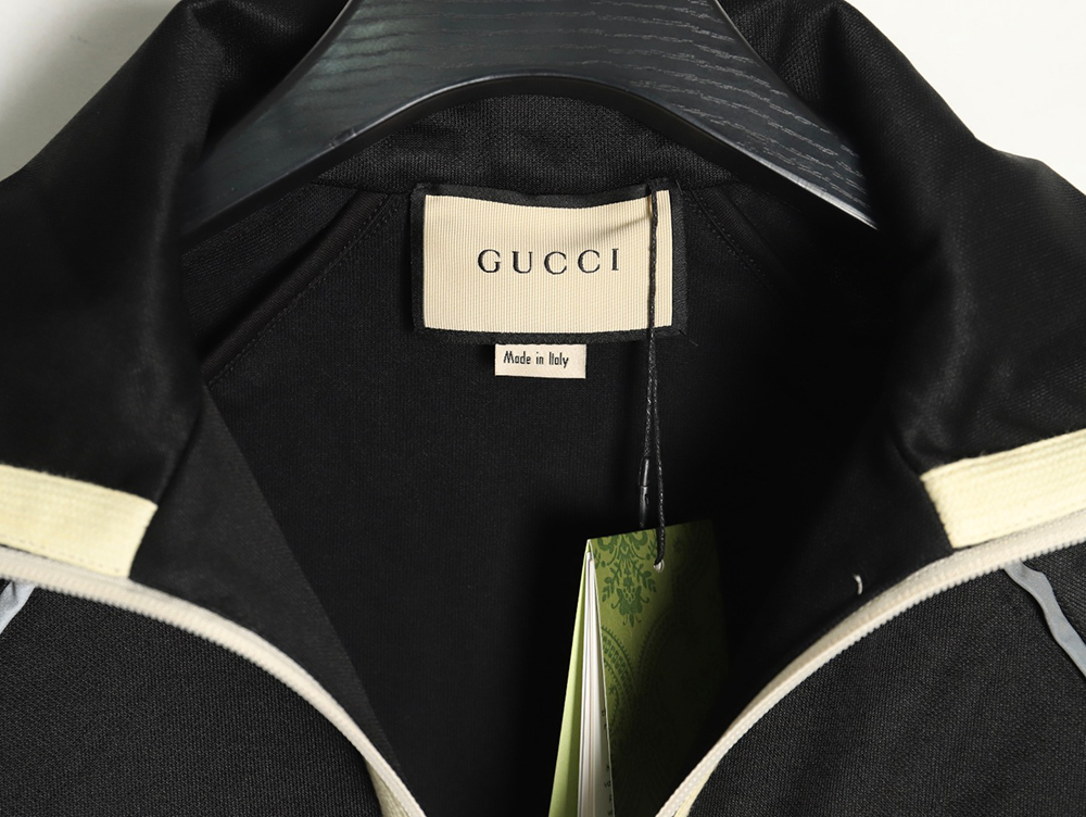 Gucci classic side double G reflective tape jacket