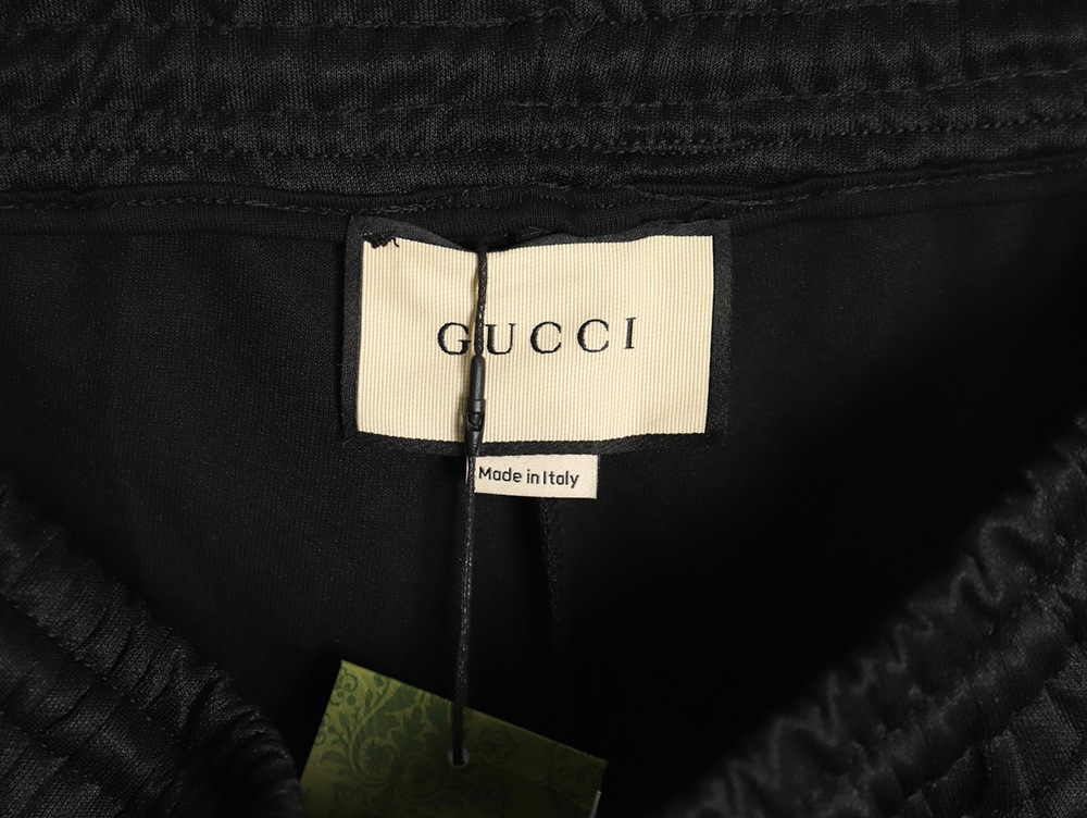 Gucci classic side double G reflective tape trousers