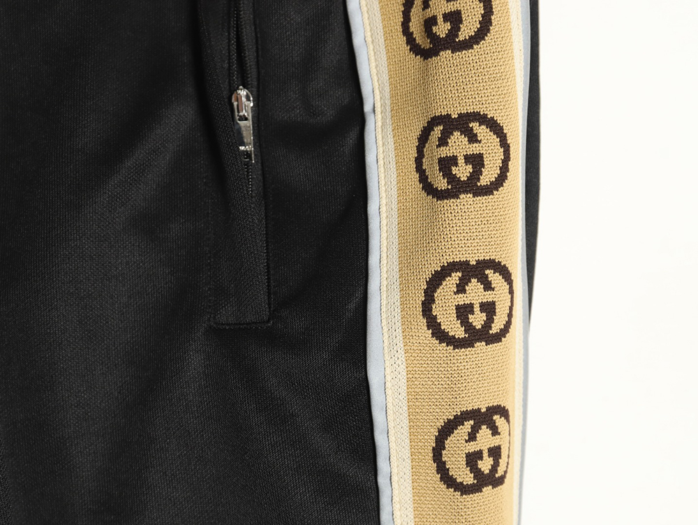 Gucci classic side double G reflective tape trousers