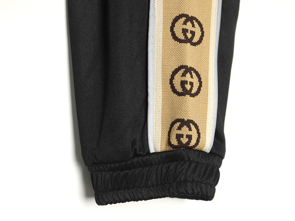 Gucci classic side double G reflective tape trousers