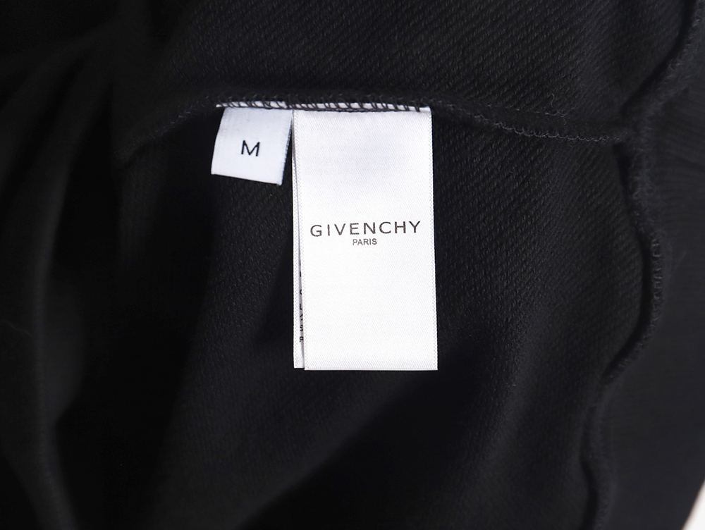 Givenchy rainbow gradient embroidered crewneck sweatshirt