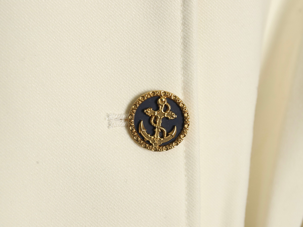 Louis Vuitton wool belt long trench coat