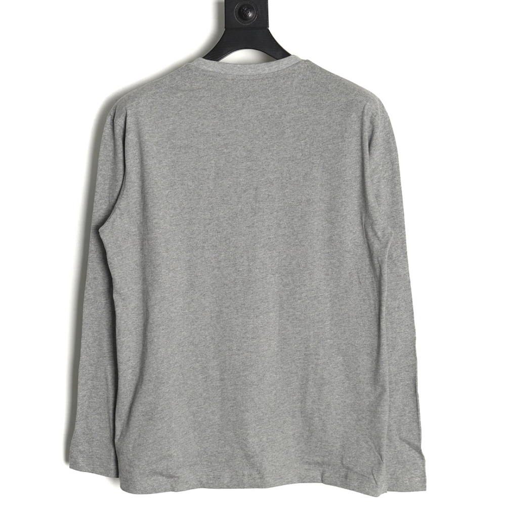 Miu Miu Embroidered Cotton Long Sleeve T-Shirt TSK1
