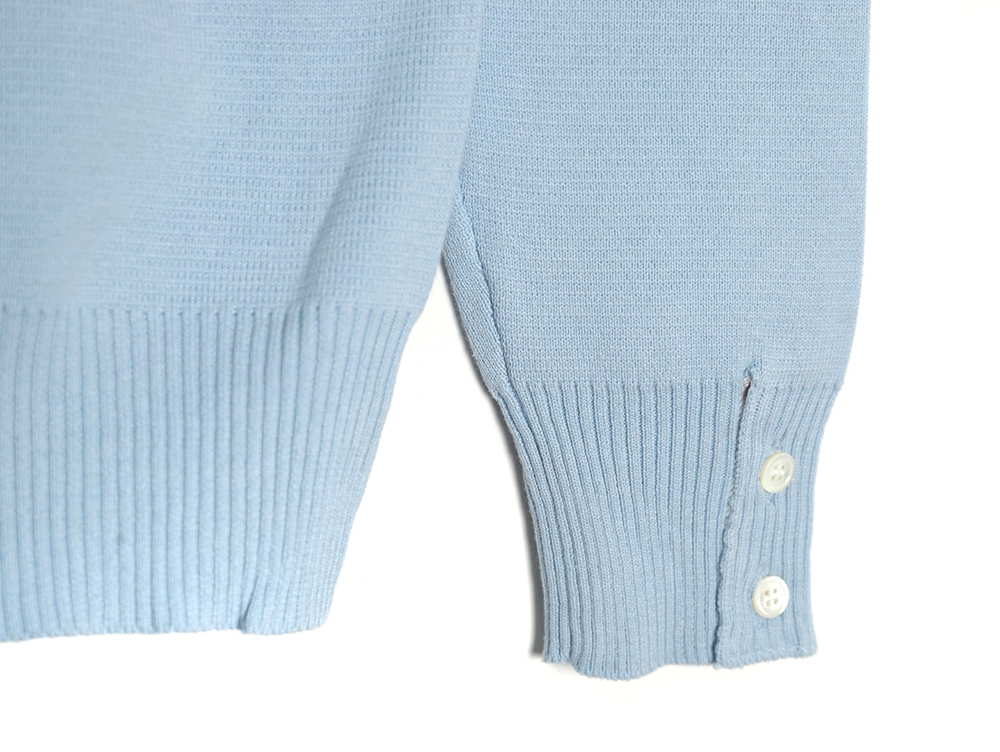 Thom Browne Double Sleeve Web Band Crew Neck Sweater TSK1