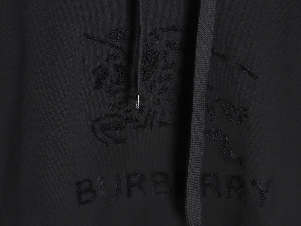 Burberry Towel Embroidered War Horse Hooded Sweatshirt TSK2