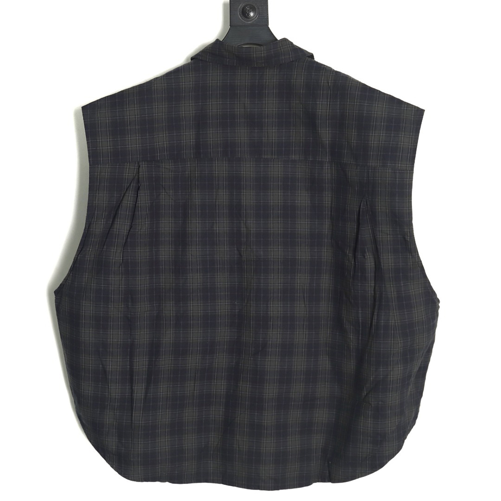 Balenciaga Oversized Deconstructed Two-Piece Shirt Jacket