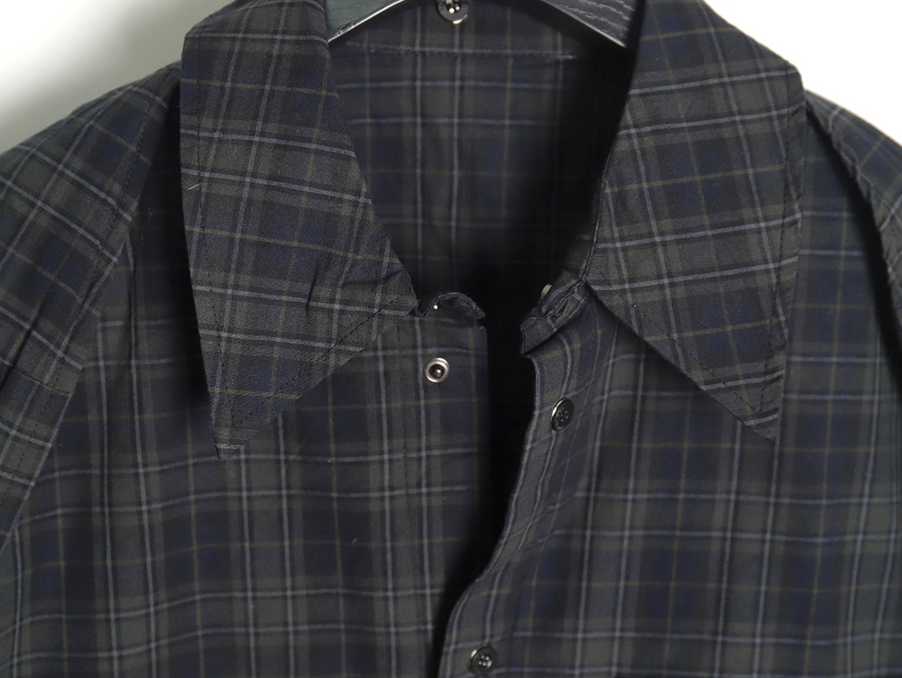 Balenciaga Oversized Deconstructed Two-Piece Shirt Jacket