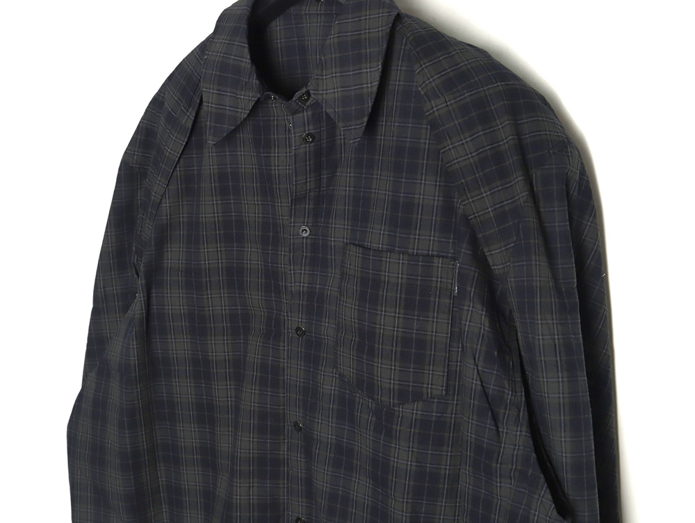 Balenciaga Oversized Deconstructed Two-Piece Shirt Jacket