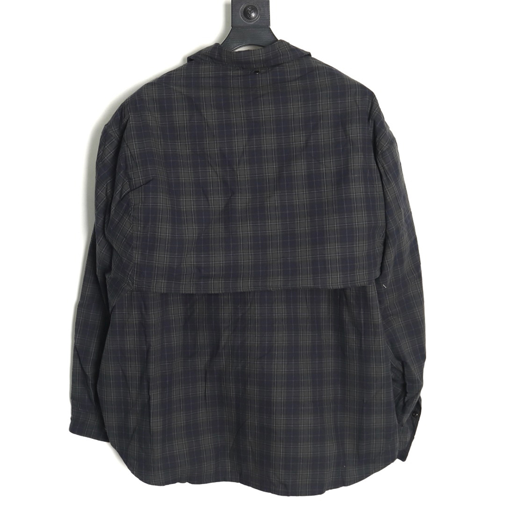Balenciaga Oversized Deconstructed Two-Piece Shirt Jacket