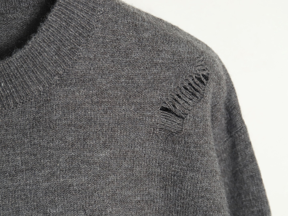 Balenciaga Double B embroidered knitted crewneck sweater