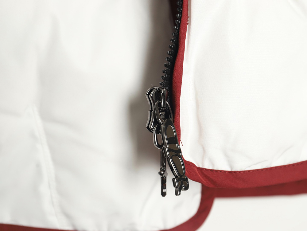Dior embroidered removable sleeve cotton jacket