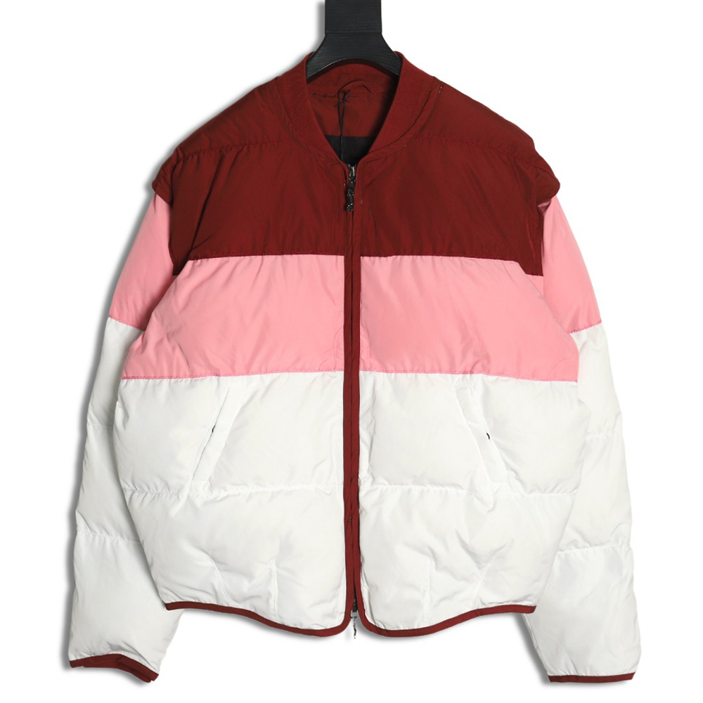 Dior embroidered removable sleeve cotton jacket