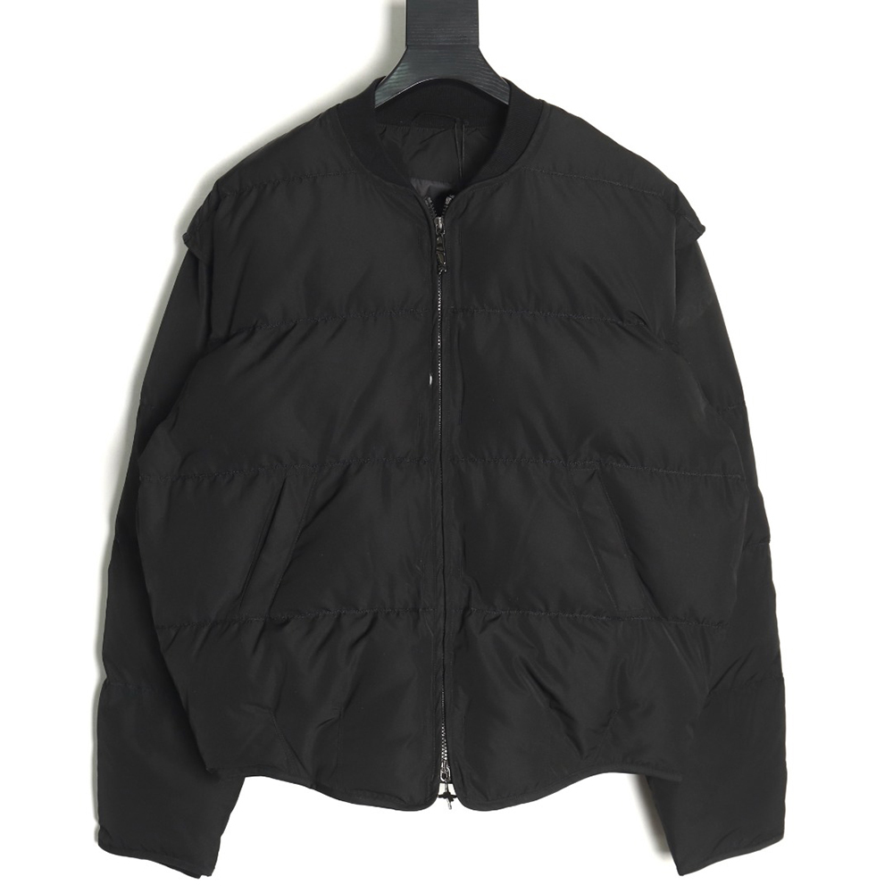 Dior embroidered removable sleeve cotton jacket TSK1