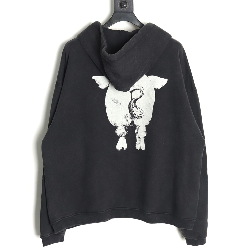 ENFANTS RICHES DéPRIMéS patchwork printed zip-up cardigan Sweatshirt