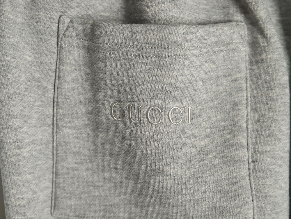 Gucci Grey Web Pants