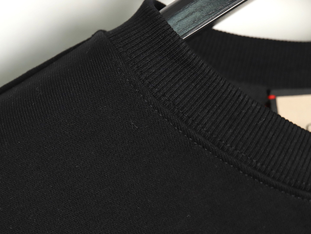 Gucci embroidered Double G letter logo crew neck sweatshirt TSK1