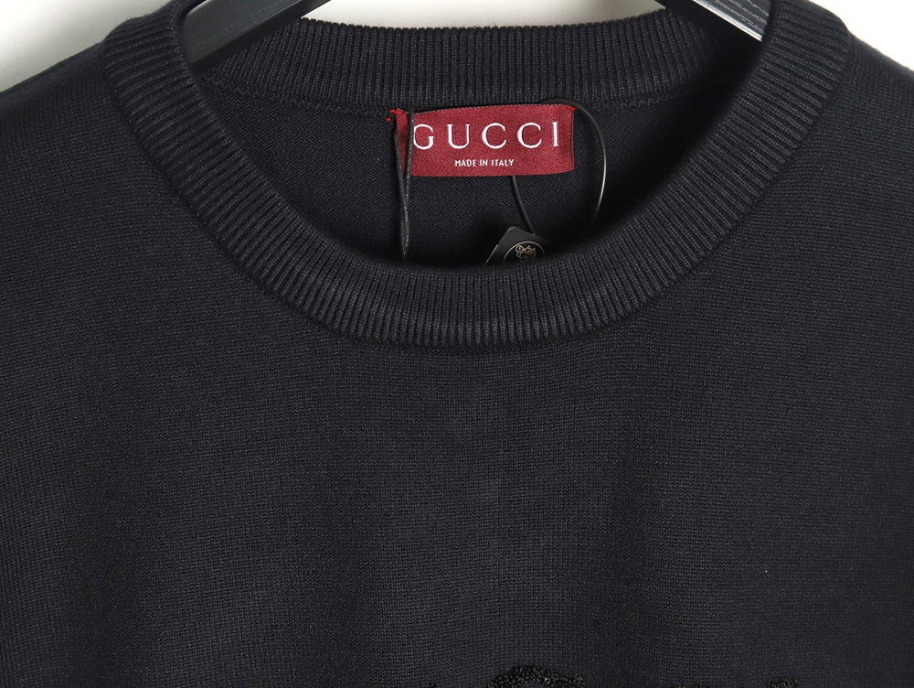 Gucci sequin logo sweater
