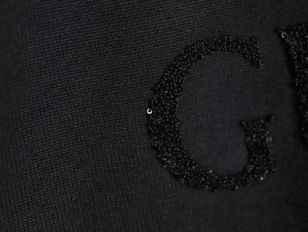 Gucci sequin logo sweater