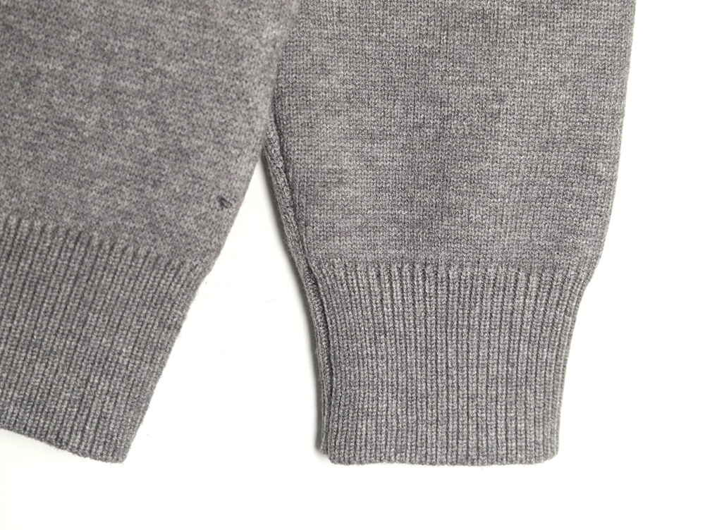 Louis Vuitton flocked logo crewneck sweater