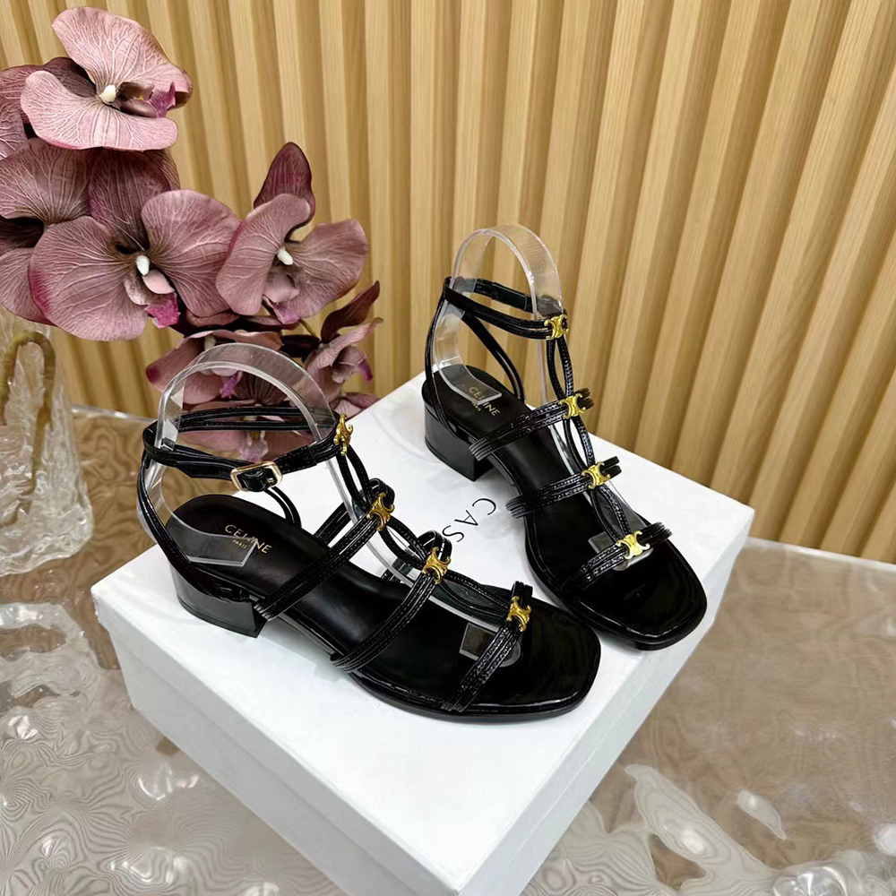 Celine Clemence Multi Triomphe Sandals