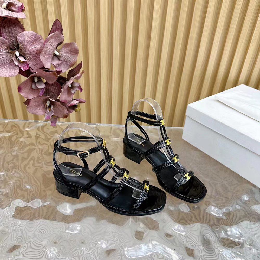 Celine Clemence Multi Triomphe Sandals