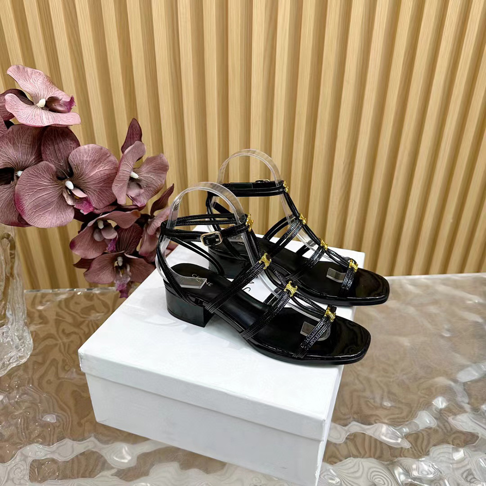 Celine Clemence Multi Triomphe Sandals