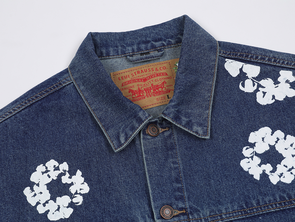 Levi's & Denim Tears cotton garland denim jacket