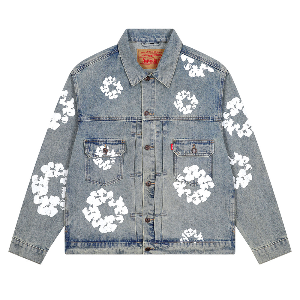 Levi's & Denim Tears cotton garland denim jacket