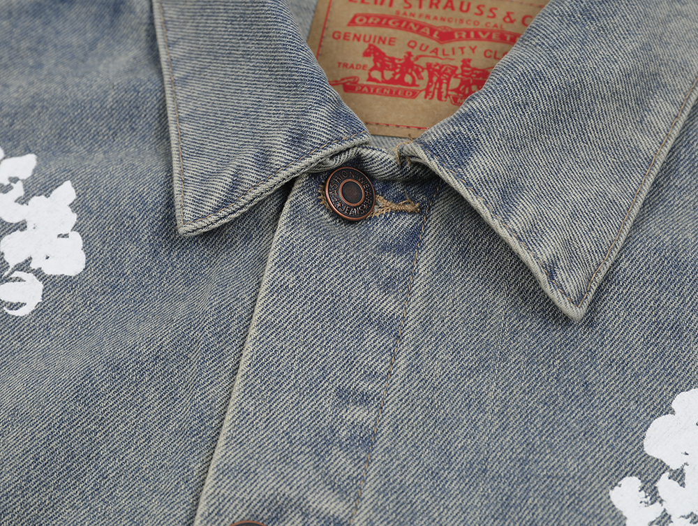 Levi's & Denim Tears cotton garland denim jacket