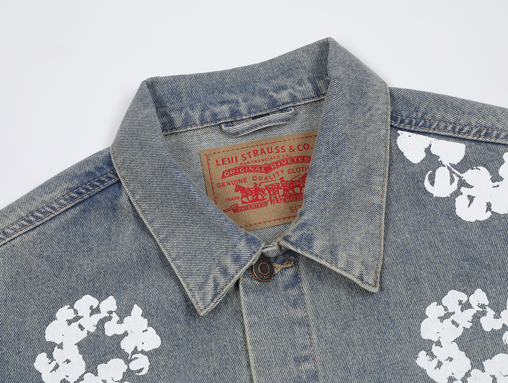 Levi's & Denim Tears cotton garland denim jacket