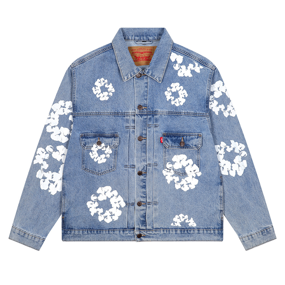 Levi''s & Denim Tears cotton garland denim jacket