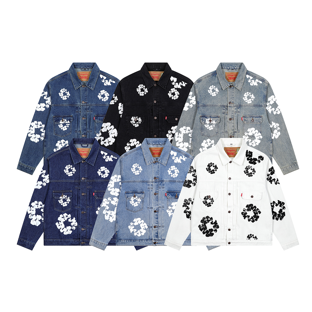 Levi's & Denim Tears cotton garland denim jacket