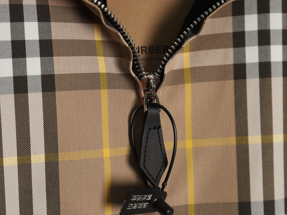 Burberry Check Reversible Hooded Jacket