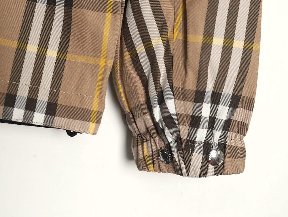 Burberry Check Reversible Hooded Jacket