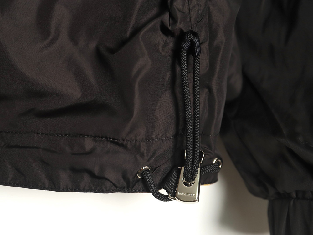 Burberry Check Reversible Hooded Jacket
