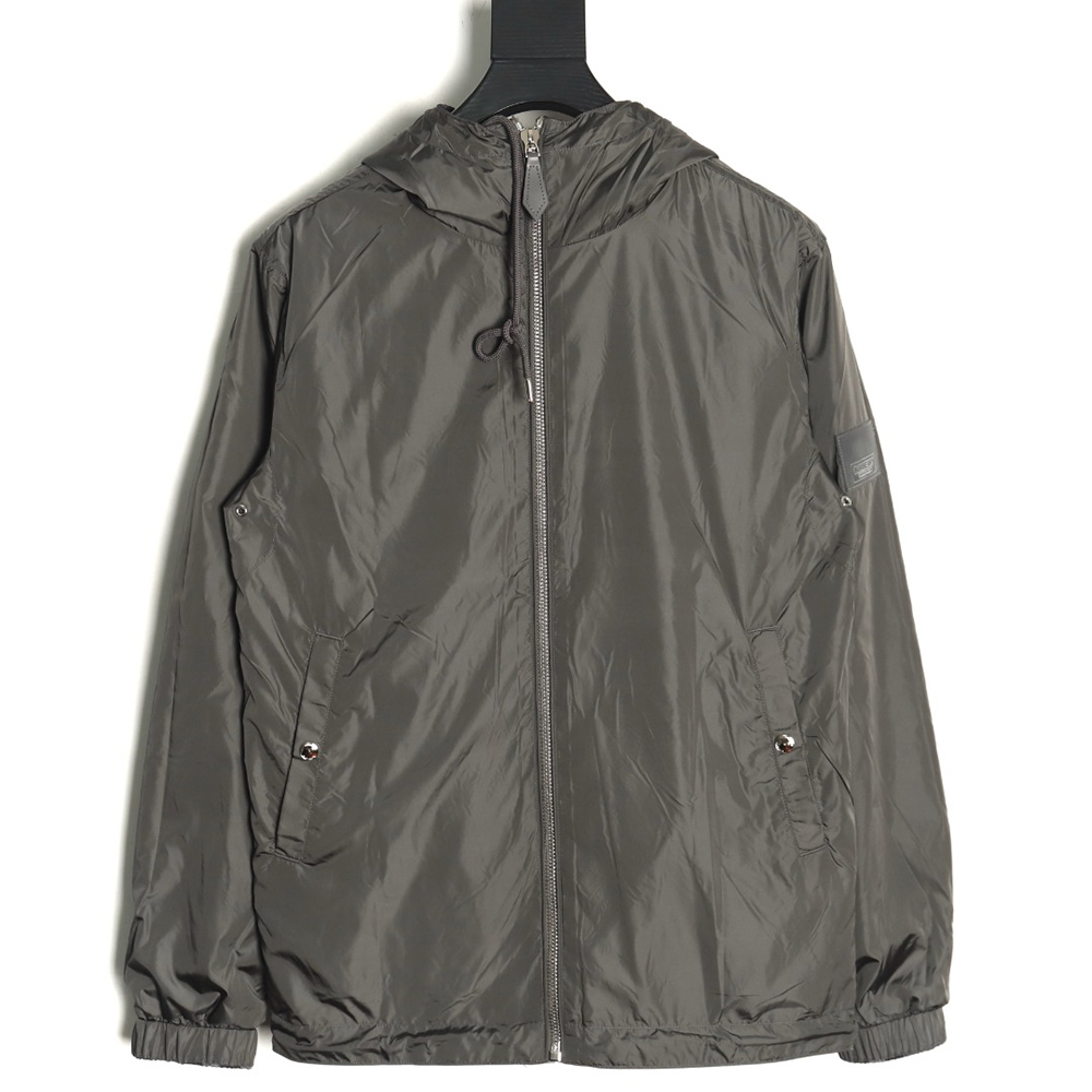 Burberry Check Reversible Hooded Jacket TSK1