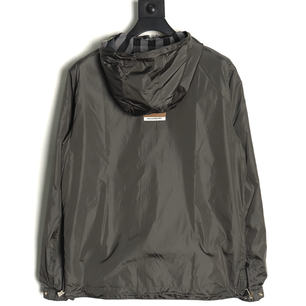 Burberry Check Reversible Hooded Jacket TSK1