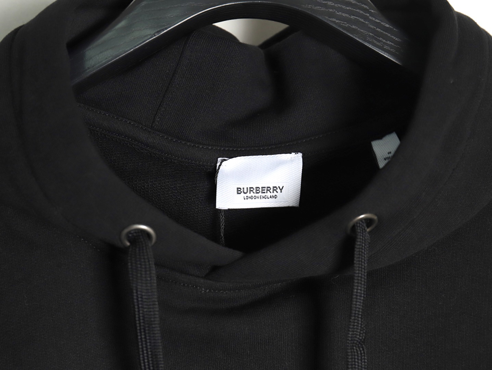 Burberry chest silicone square logo hooded sweatshirt TSK1
