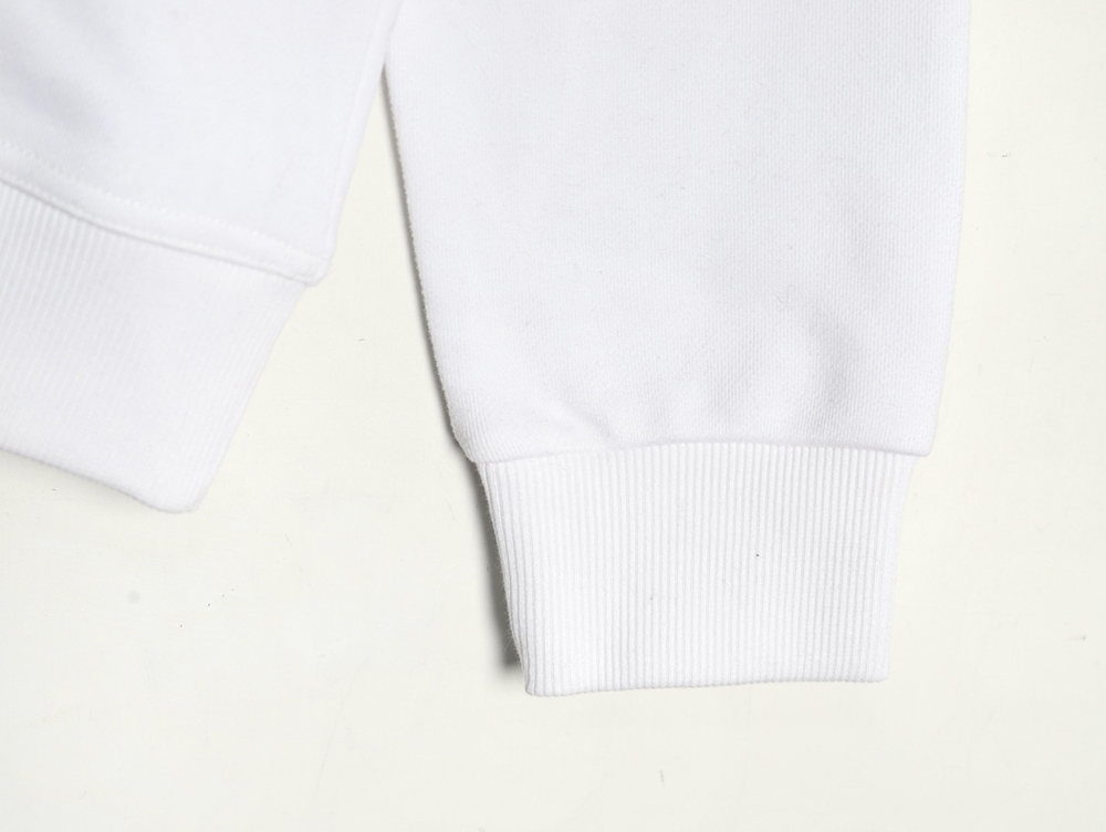 Burberry deer logo digital print hoodie