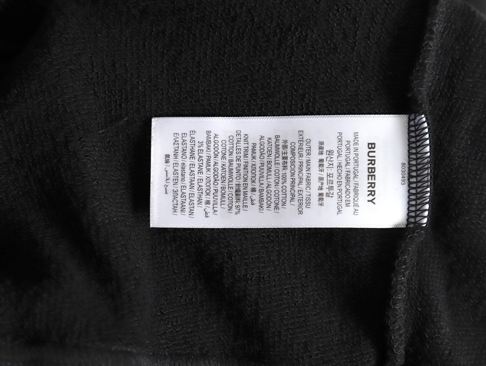 Burberry deer logo digital print hoodie TSK1