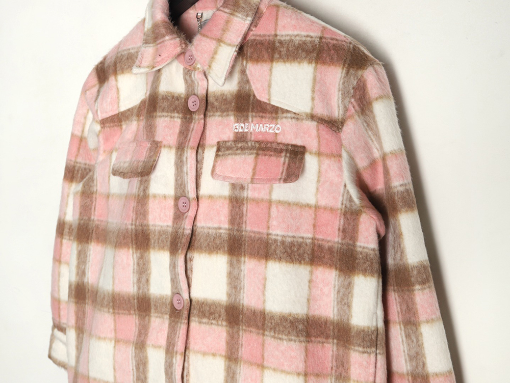 13De Marzo flannel shirt jacket